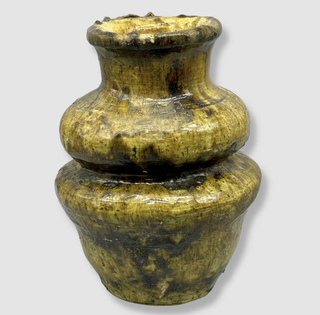 TAMEGROUTE VASE OCHRE